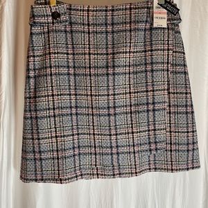 Bar 111 Plaid Skirt NWT Size 10
